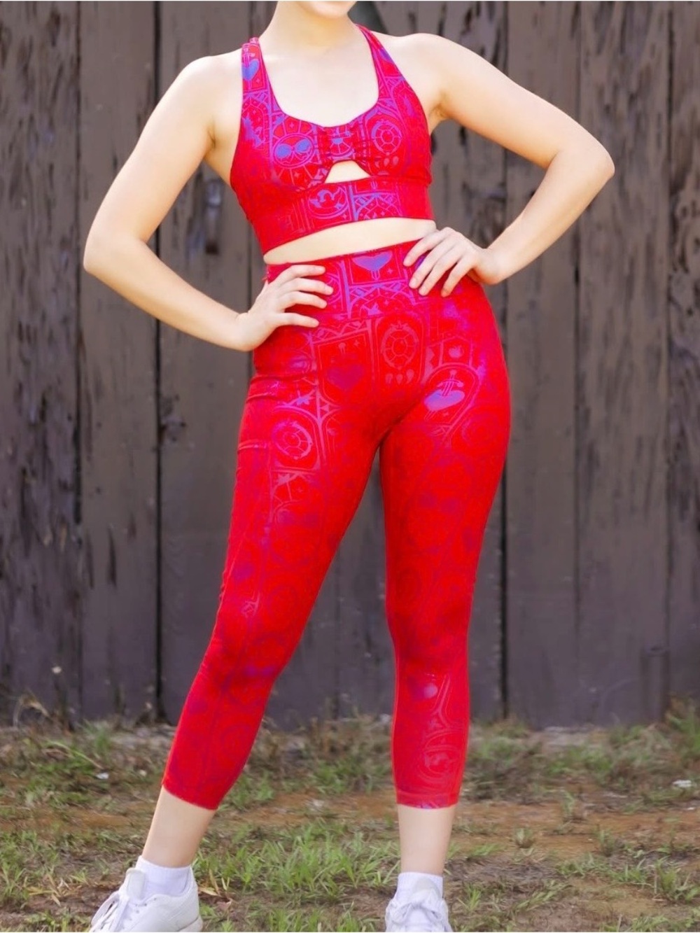 Fairest Heart Athletic Set